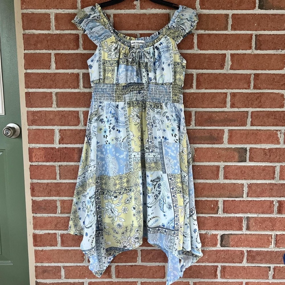 Floral Patchwork Fairy Dress